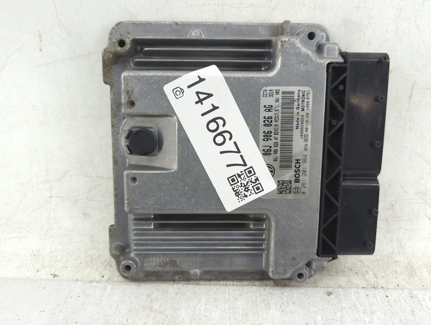 2009 Volkswagen Cc PCM Engine Control Computer ECU ECM PCU OEM P/N:06J 906 026 AG 0 251 201 964 Fits Fits 2008 OEM Used Auto