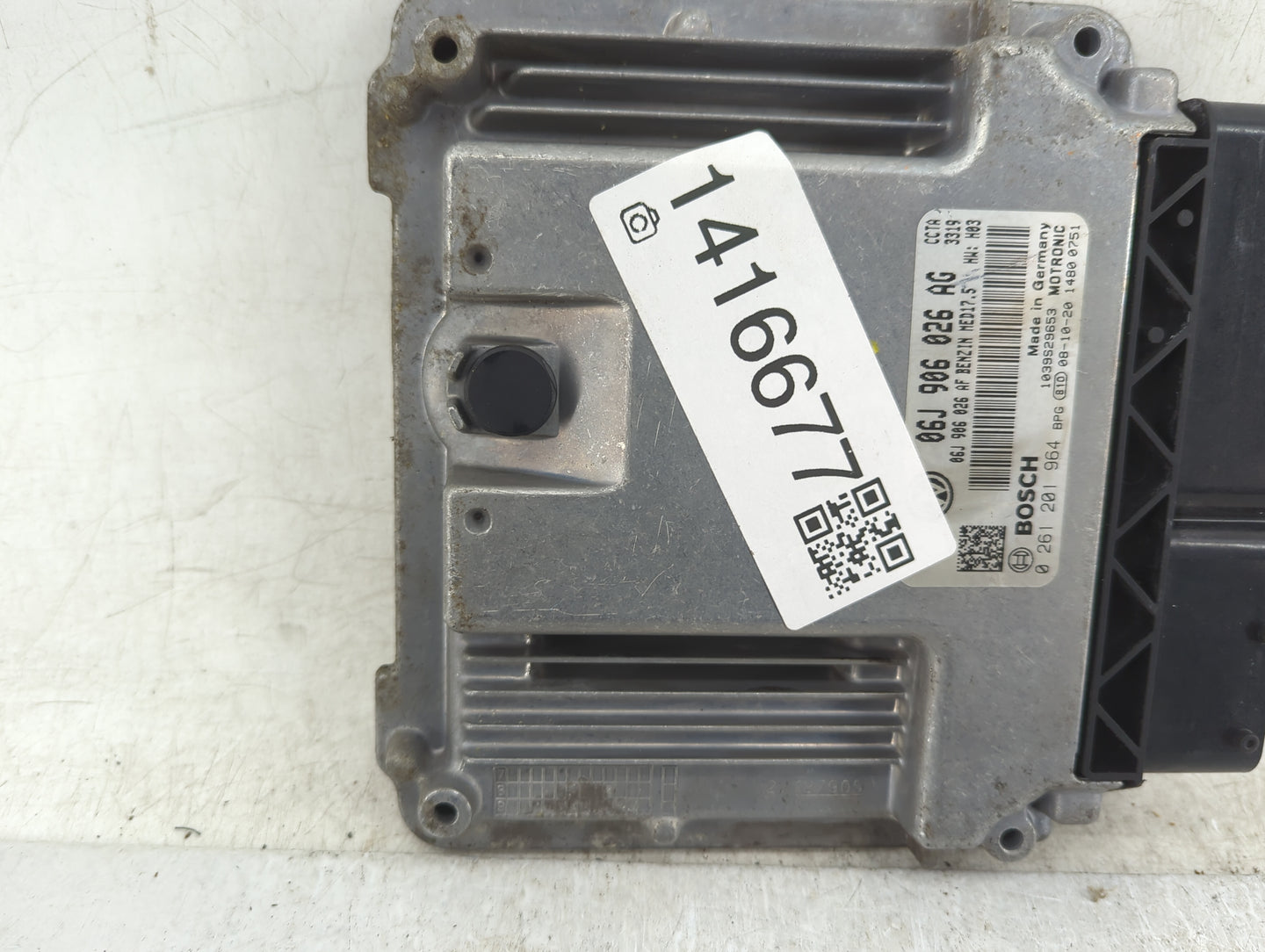 2009 Volkswagen Cc PCM Engine Control Computer ECU ECM PCU OEM P/N:06J 906 026 AG 0 251 201 964 Fits Fits 2008 OEM Used Auto