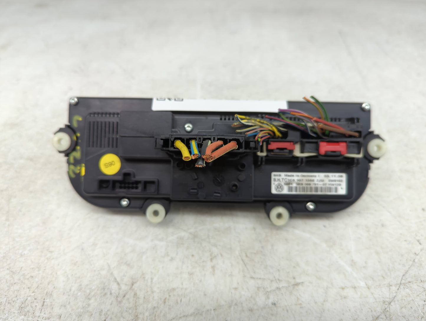 2009-2010 Volkswagen Cc Climate Control Module Temperature AC/Heater Replacement P/N:3C8 907 336E Fits Fits 2009 2010 OEM Us