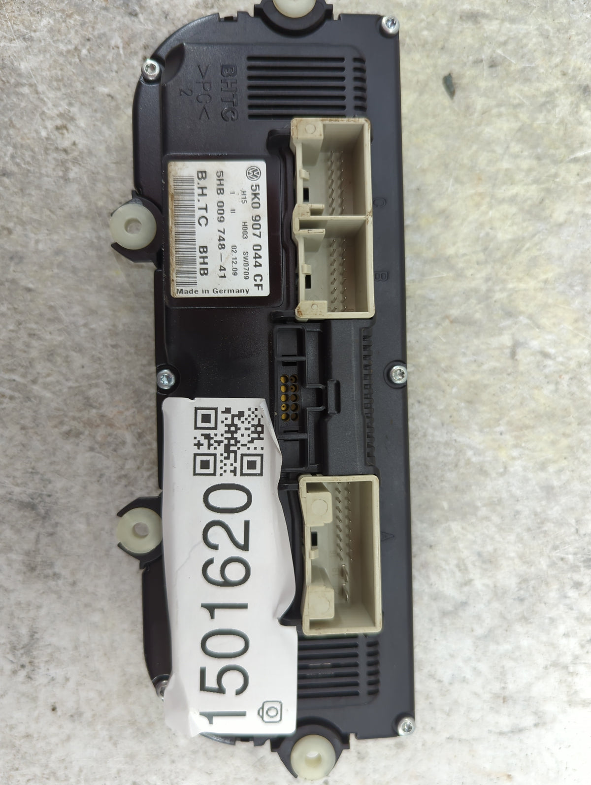 2011-2012 Volkswagen Cc Climate Control Module Temperature AC/Heater Replacement P/N:5K0907044CF 5HB009748-41 Fits OEM Used 