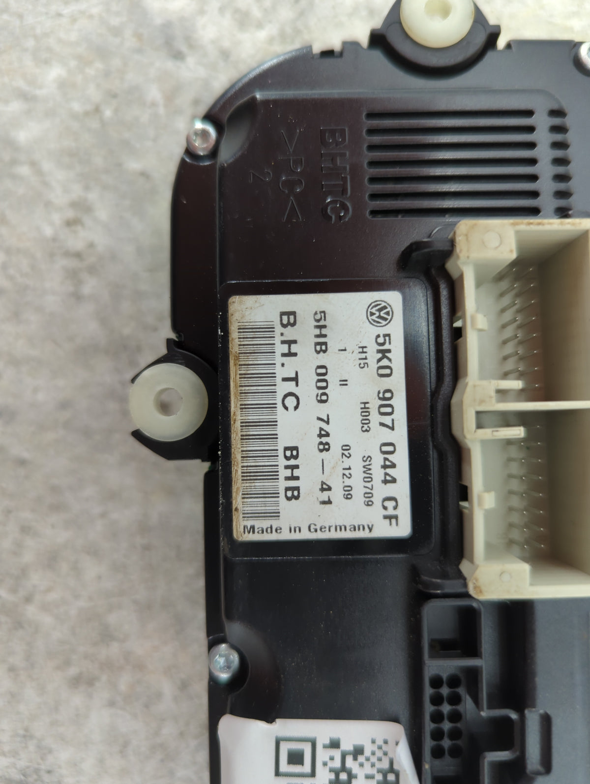 2011-2012 Volkswagen Cc Climate Control Module Temperature AC/Heater Replacement P/N:5K0907044CF 5HB009748-41 Fits OEM Used 