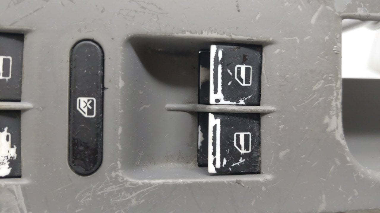 2009 Volkswagen Cc Master Power Window Switch Replacement Driver Side Left Fits OEM Used Auto Parts - Oemusedautoparts1.com