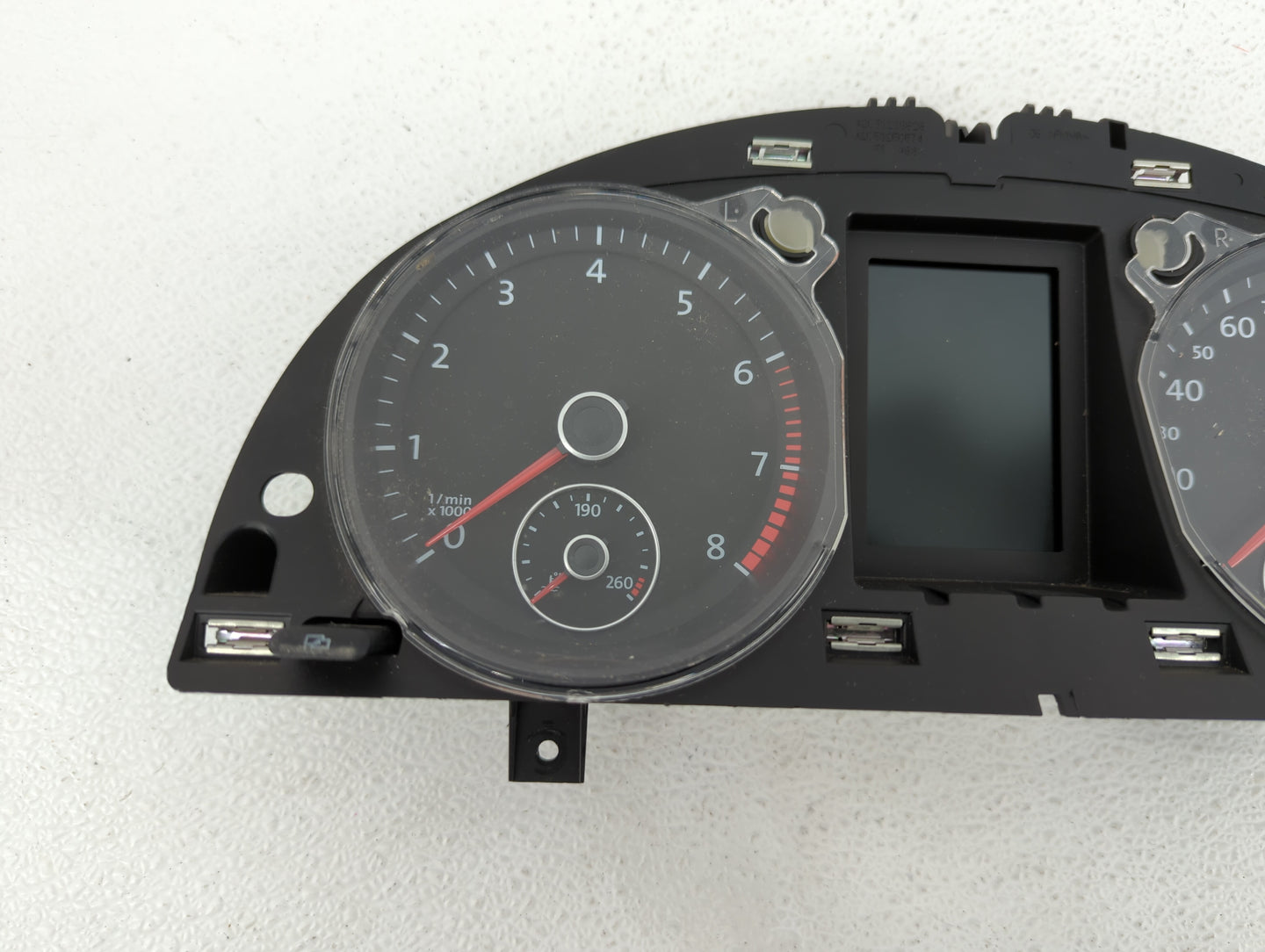 2009-2010 Volkswagen Cc Instrument Cluster Speedometer Gauges P/N:3C8 920 970J 3C8 920 970T, 3C8920970T Fits Fits 2009 2010 