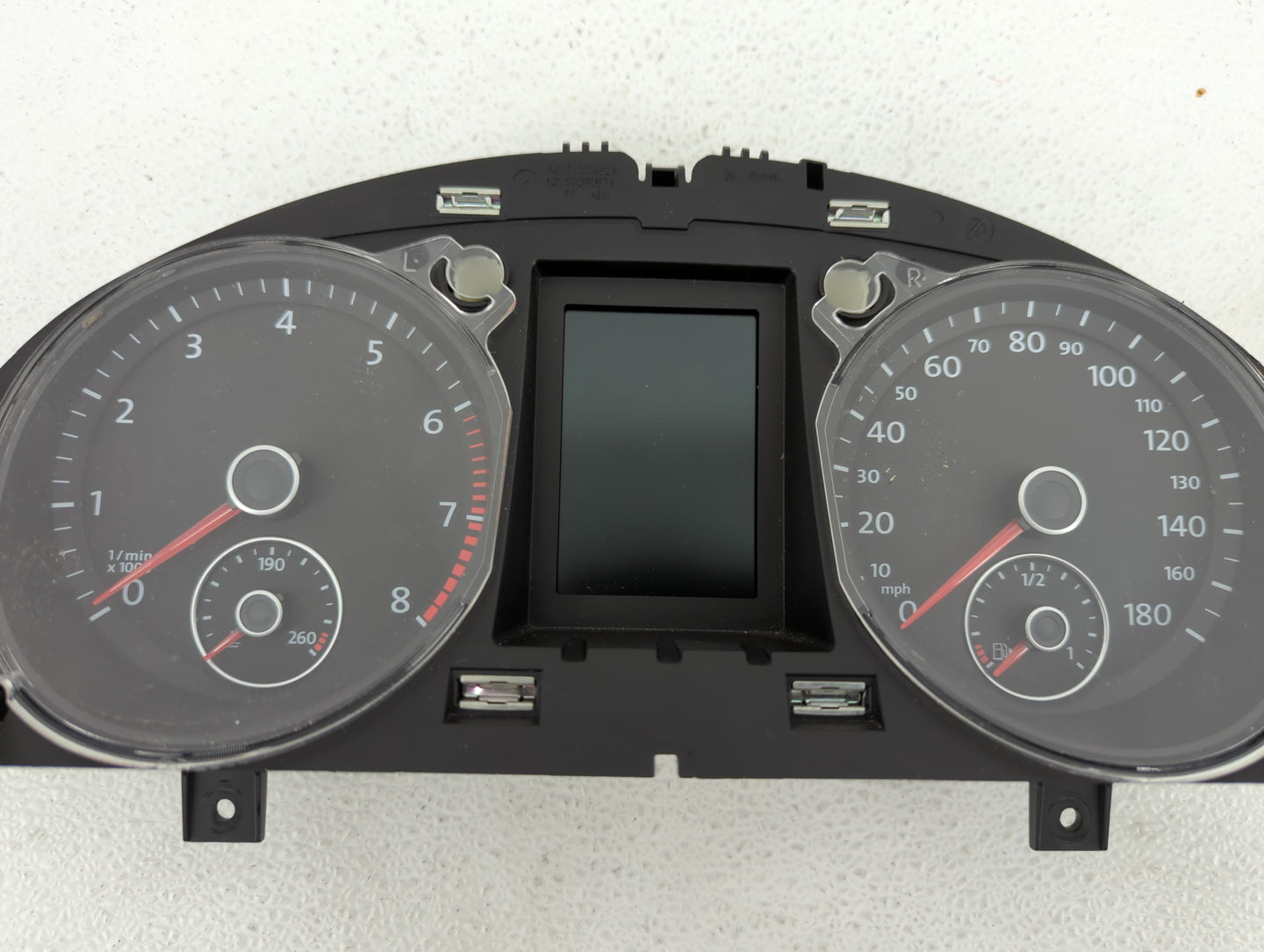 2009-2010 Volkswagen Cc Instrument Cluster Speedometer Gauges P/N:3C8 920 970J 3C8 920 970T, 3C8920970T Fits Fits 2009 2010 