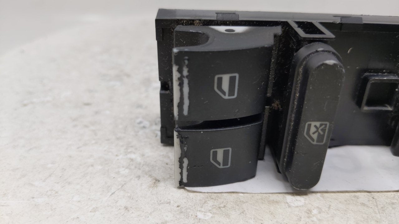 2009 Volkswagen Cc Master Power Window Switch Replacement Driver Side Left Fits OEM Used Auto Parts - Oemusedautoparts1.com