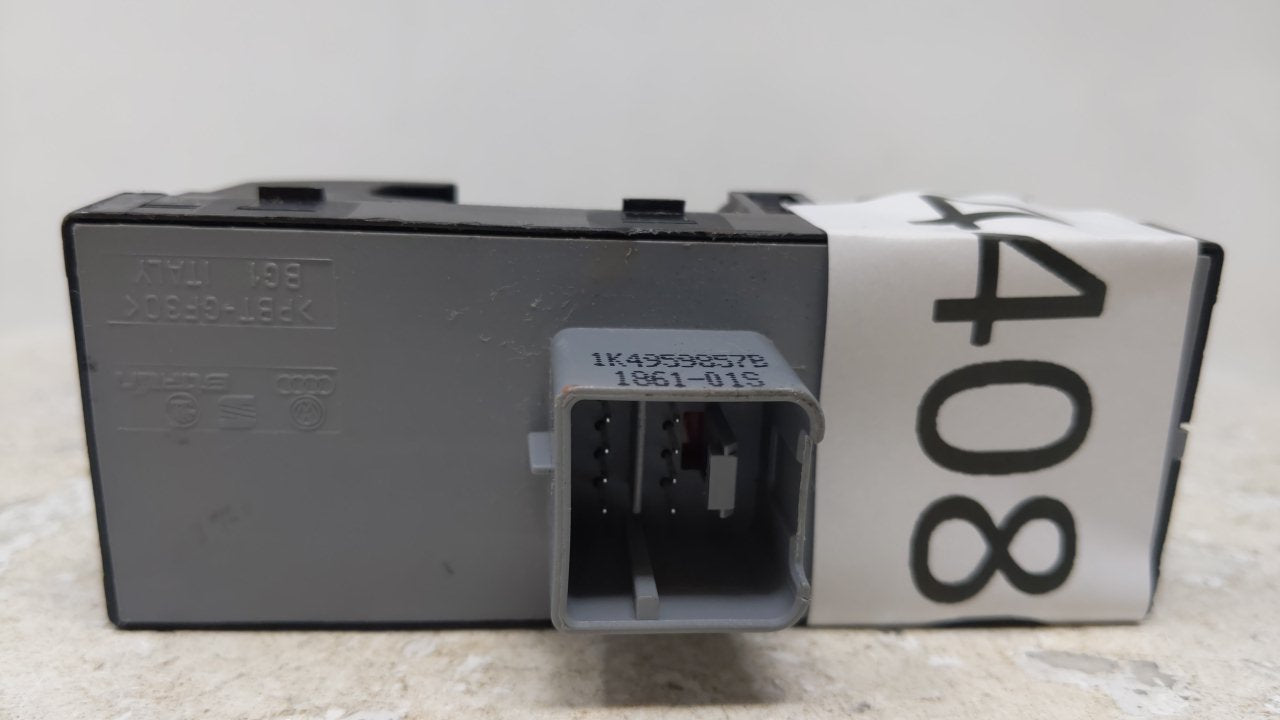 2009 Volkswagen Cc Master Power Window Switch Replacement Driver Side Left P/N:1K49598578 Fits OEM Used Auto Parts - Oemused