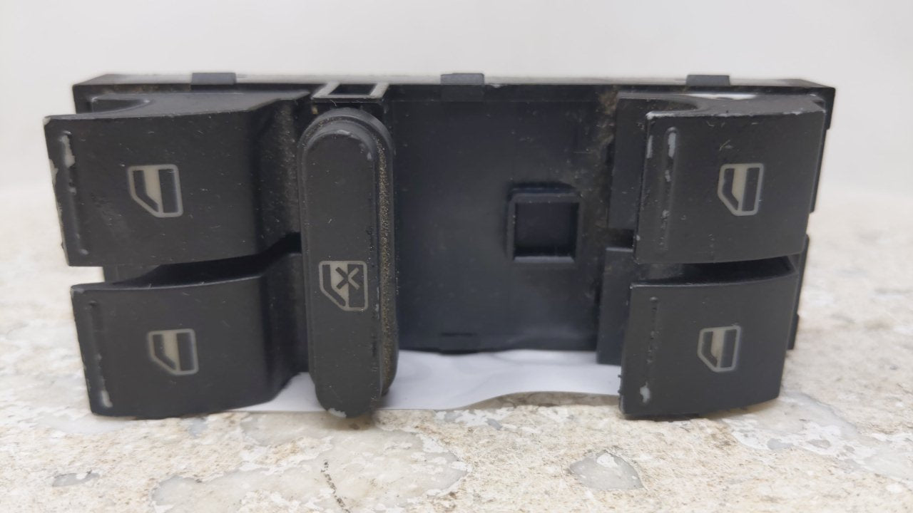 2009 Volkswagen Cc Master Power Window Switch Replacement Driver Side Left Fits OEM Used Auto Parts - Oemusedautoparts1.com
