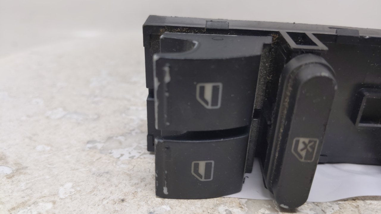 2009 Volkswagen Cc Master Power Window Switch Replacement Driver Side Left Fits OEM Used Auto Parts - Oemusedautoparts1.com