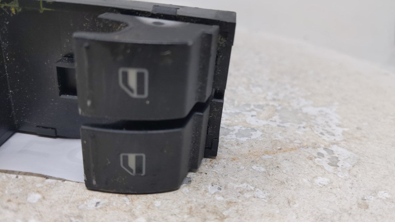 2009 Volkswagen Cc Master Power Window Switch Replacement Driver Side Left Fits OEM Used Auto Parts - Oemusedautoparts1.com