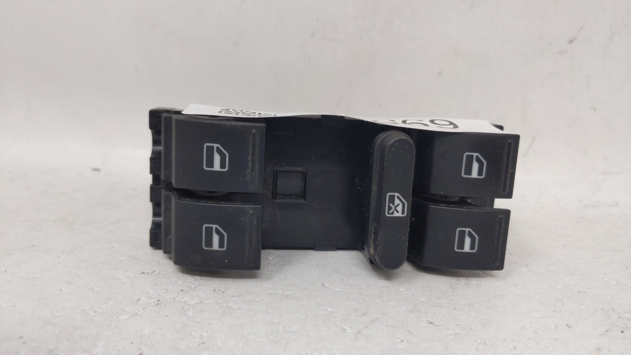 2009 Volkswagen Cc Master Power Window Switch Replacement Driver Side Left Fits OEM Used Auto Parts - Oemusedautoparts1.com
