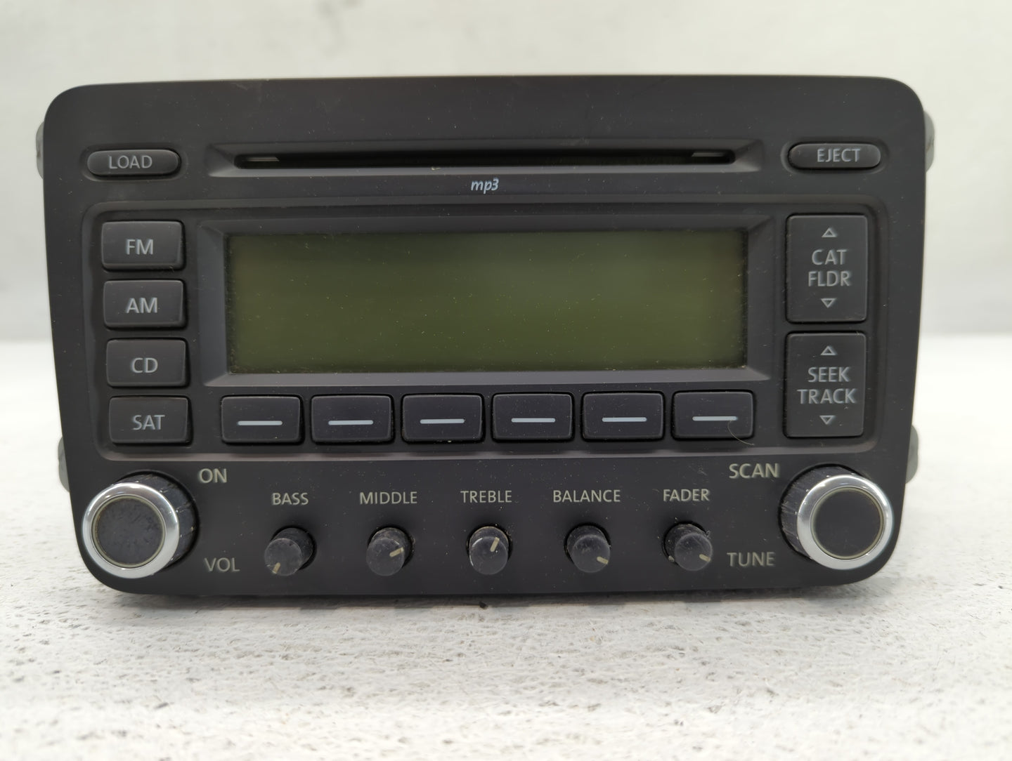 2009-2013 Volkswagen Cc Am Fm Cd Player Radio Receiver - Oemusedautoparts1.com
