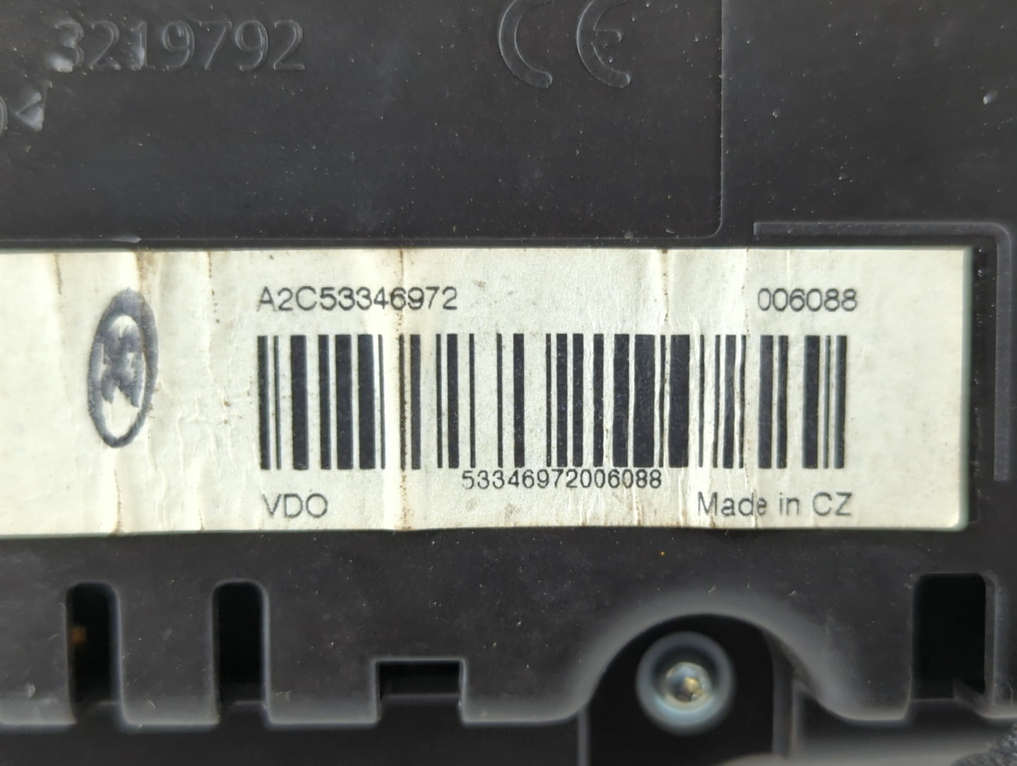2009-2010 Volkswagen Cc Instrument Cluster Speedometer Gauges P/N:3C8920 970F Fits Fits 2009 2010 OEM Used Auto Parts - Oemu