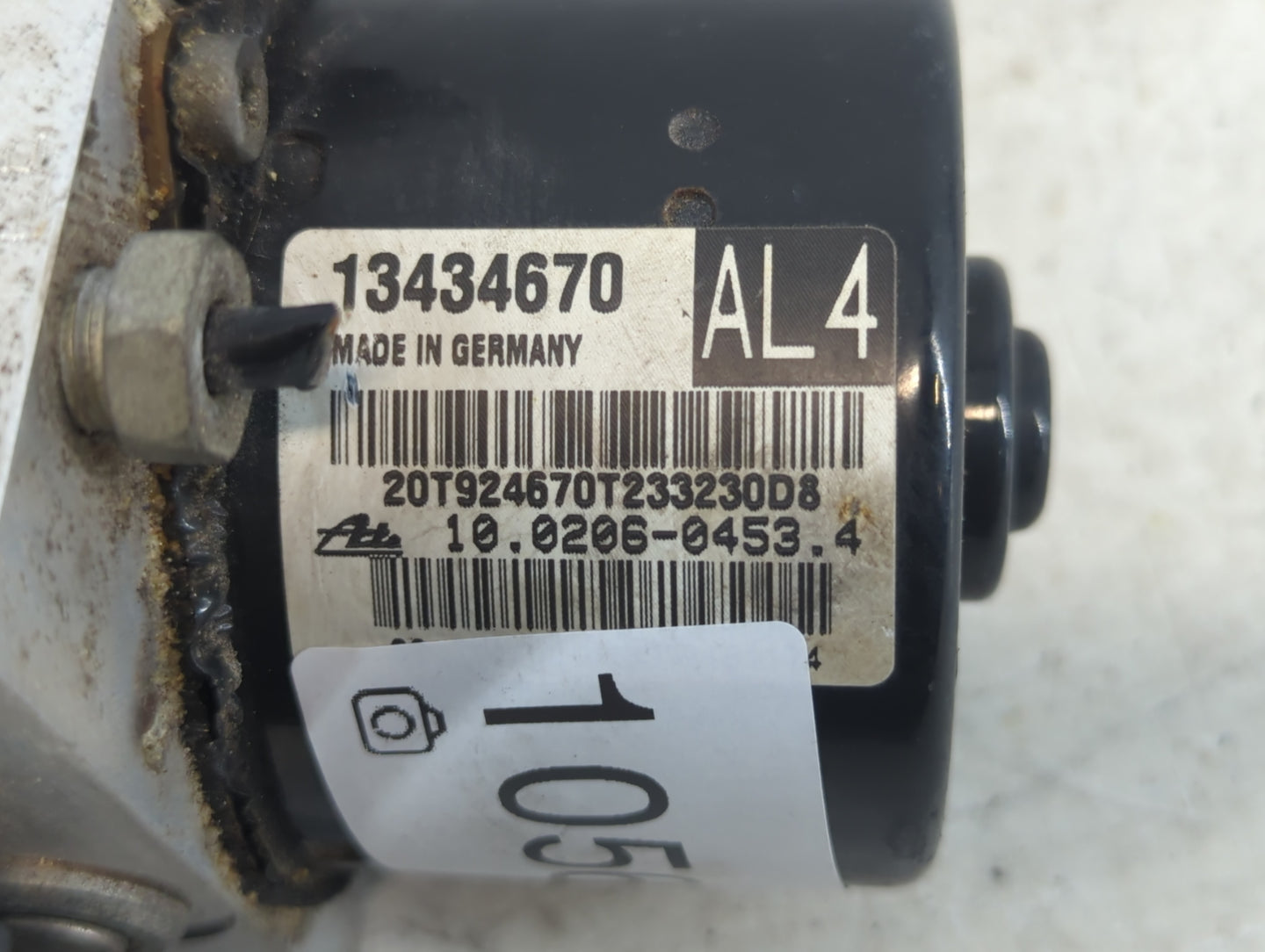 2009 Volkswagen Eos ABS Pump Control Module Replacement P/N:13434670 Fits Fits 2010 2011 OEM Used Auto Parts - Oemusedautopa