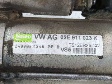 2009-2011 Volkswagen Eos Car Starter Motor Solenoid OEM P/N:02E 911 023 K 02E 911 023 Fits OEM Used Auto Parts