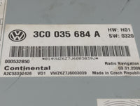 2007-2011 Volkswagen Eos Radio AM FM Cd Player Receiver Replacement P/N:3C0 035 684 A Fits Fits 2006 2007 2008 2009 2010 201