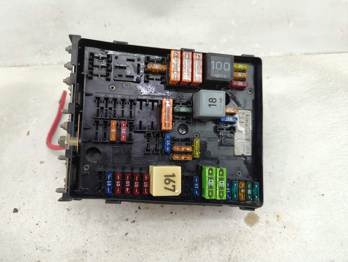 2007-2011 Volkswagen Eos Fusebox Fuse Box Panel Relay Module P/N:0-1718006-1 0-1418987-1 Fits Fits 2007 2008 2009 2010 2011 