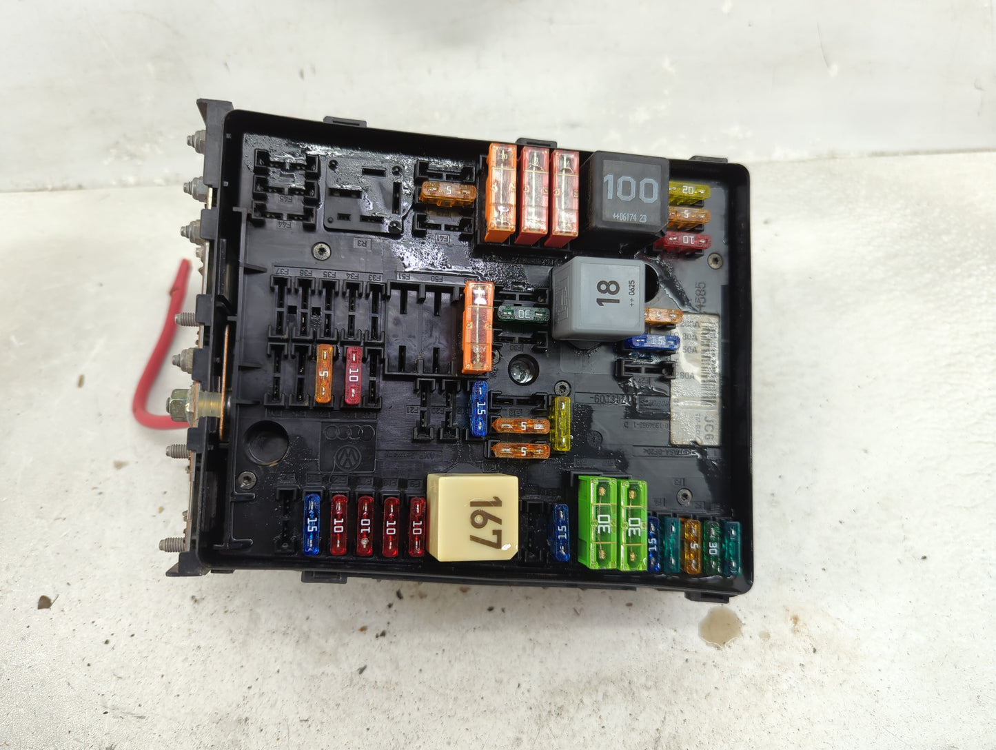 2007-2011 Volkswagen Eos Fusebox Fuse Box Panel Relay Module P/N:0-1718006-1 0-1418987-1 Fits Fits 2007 2008 2009 2010 2011 