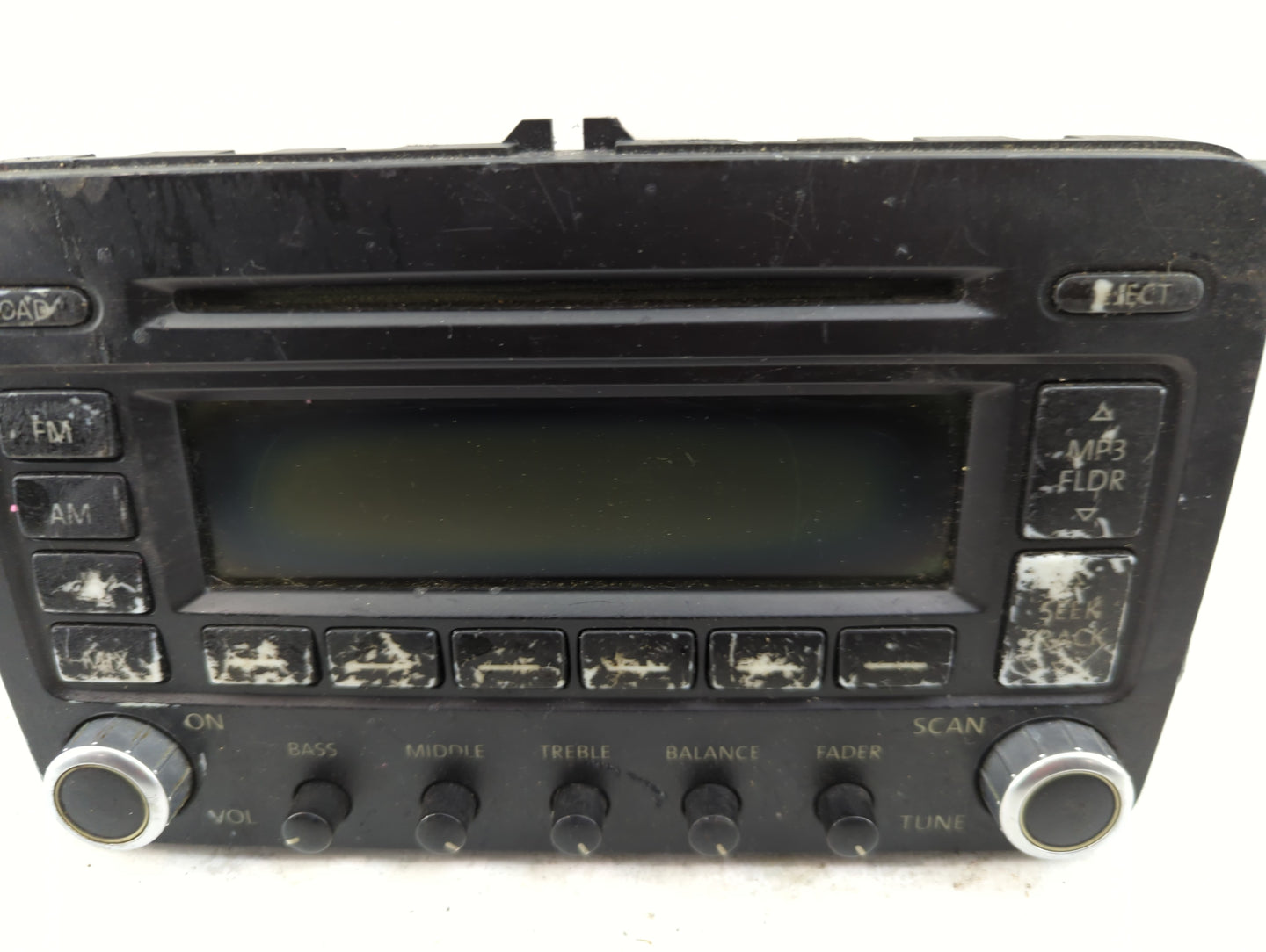 2007-2009 Volkswagen Eos Radio AM FM Cd Player Receiver Replacement P/N:1K0035180D CQ-EV1462XA Fits Fits 2006 2007 2008 2009