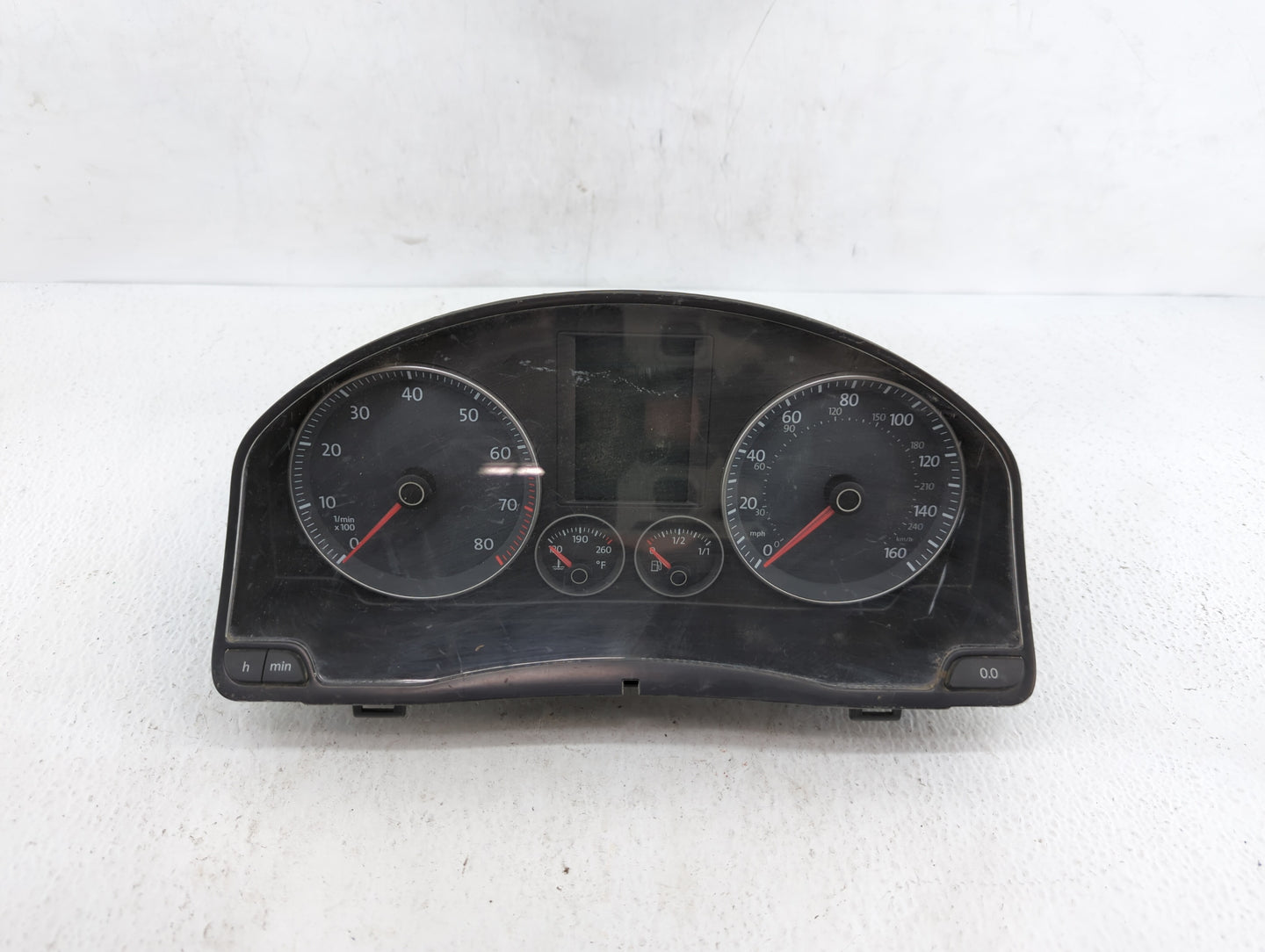 2009 Volkswagen Eos Instrument Cluster Speedometer Gauges P/N:1K0 035 180 L 1K5 953 503 E, 1K5953503E, 1Q0 920 974 G Fits OE