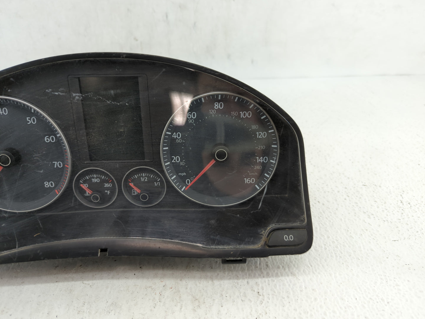 2009 Volkswagen Eos Instrument Cluster Speedometer Gauges P/N:1K0 035 180 L 1K5 953 503 E, 1K5953503E, 1Q0 920 974 G Fits OE
