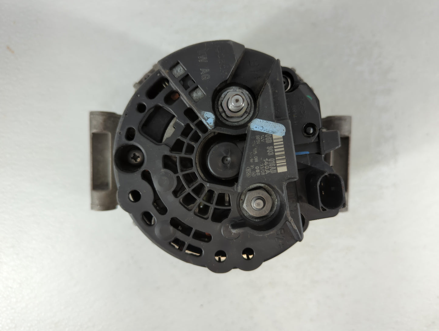 2008-2016 Volkswagen Eos Alternator Replacement Generator Charging Assembly Engine OEM P/N:06B 903 016AB Fits OEM Used Auto 