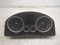 2009 Volkswagen Golf Instrument Cluster Speedometer Gauges P/N:1J0920980C 110.080.381/011, 502151 Miles: Fits Fits 2008 OEM 