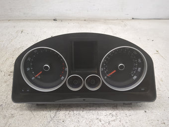 compare product 2009 Volkswagen Golf Instrument Cluster Speedometer Gauges P/N:1J0920980C 110.080.381/011, 502151 Miles: Fits Fits 2008 OEM Used Auto Parts