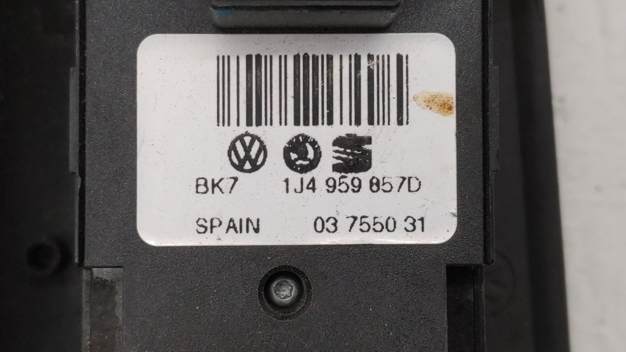 2010-2011 Volkswagen Golf Master Power Window Switch Replacement Driver Side Left P/N:1J4 959 857D Fits Fits 2010 2011 OEM U