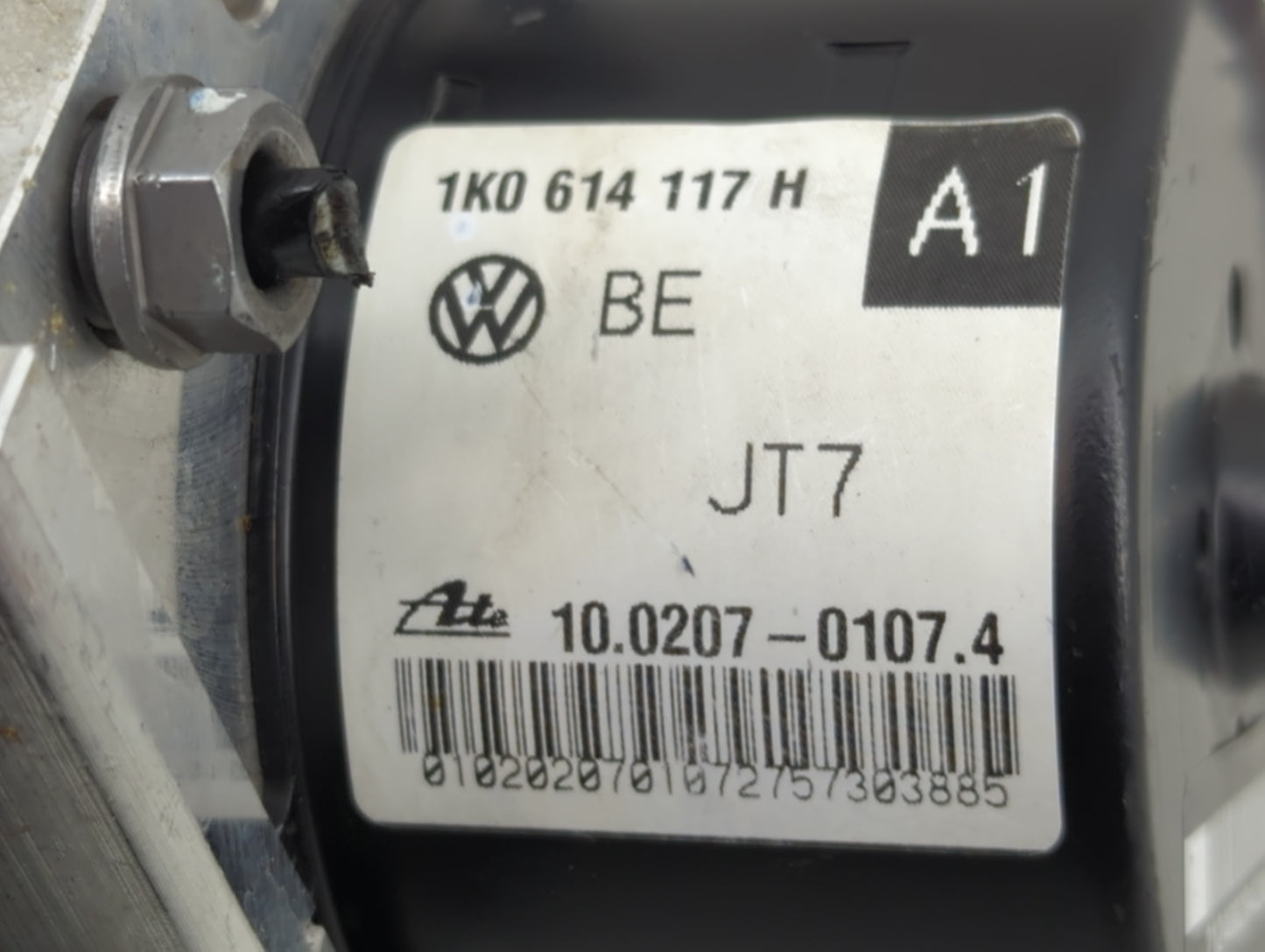 2007-2009 Volkswagen Gti ABS Pump Control Module Replacement P/N:1K0 614 117 H 1K0 614 517 BE Fits Fits 2006 2007 2008 2009 