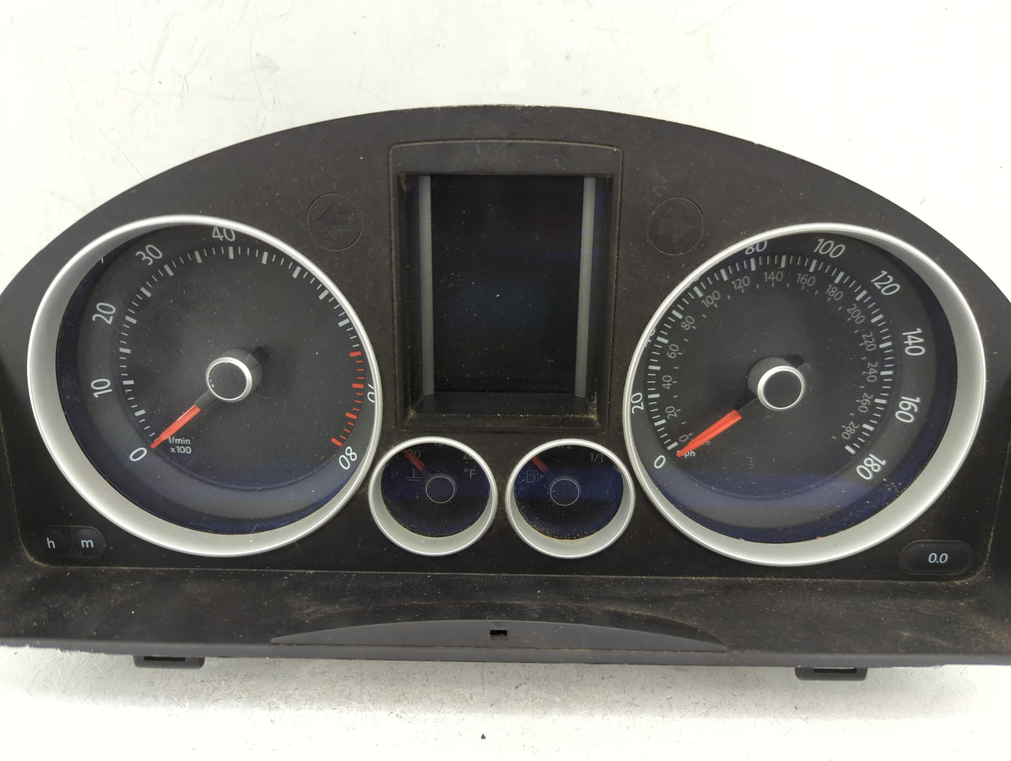 2008-2009 Volkswagen Gti Instrument Cluster Speedometer Gauges P/N:0877021223 1K6920974H Miles: Fits Fits 2008 2009 OEM Used