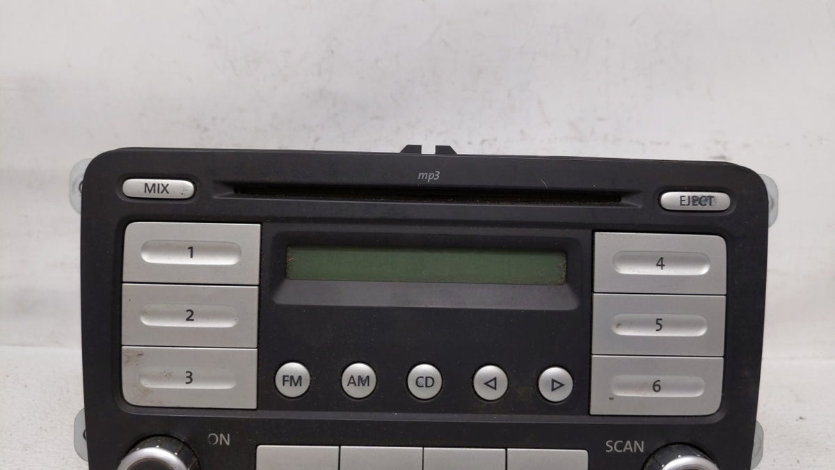 2010-2010 Volkswagen Jetta Am Fm Cd Player Radio Receiver 108951 - Oemusedautoparts1.com