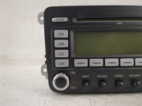 2006-2009 Volkswagen Jetta Radio AM FM Cd Player Receiver Replacement P/N:28119146 Fits Fits 2006 2007 2008 2009 OEM Used Au