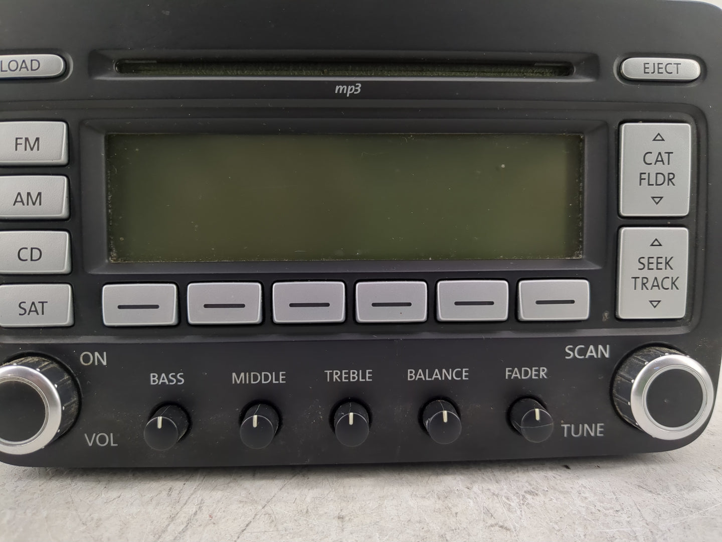 2006-2009 Volkswagen Jetta Radio AM FM Cd Player Receiver Replacement P/N:28119146 Fits Fits 2006 2007 2008 2009 OEM Used Au