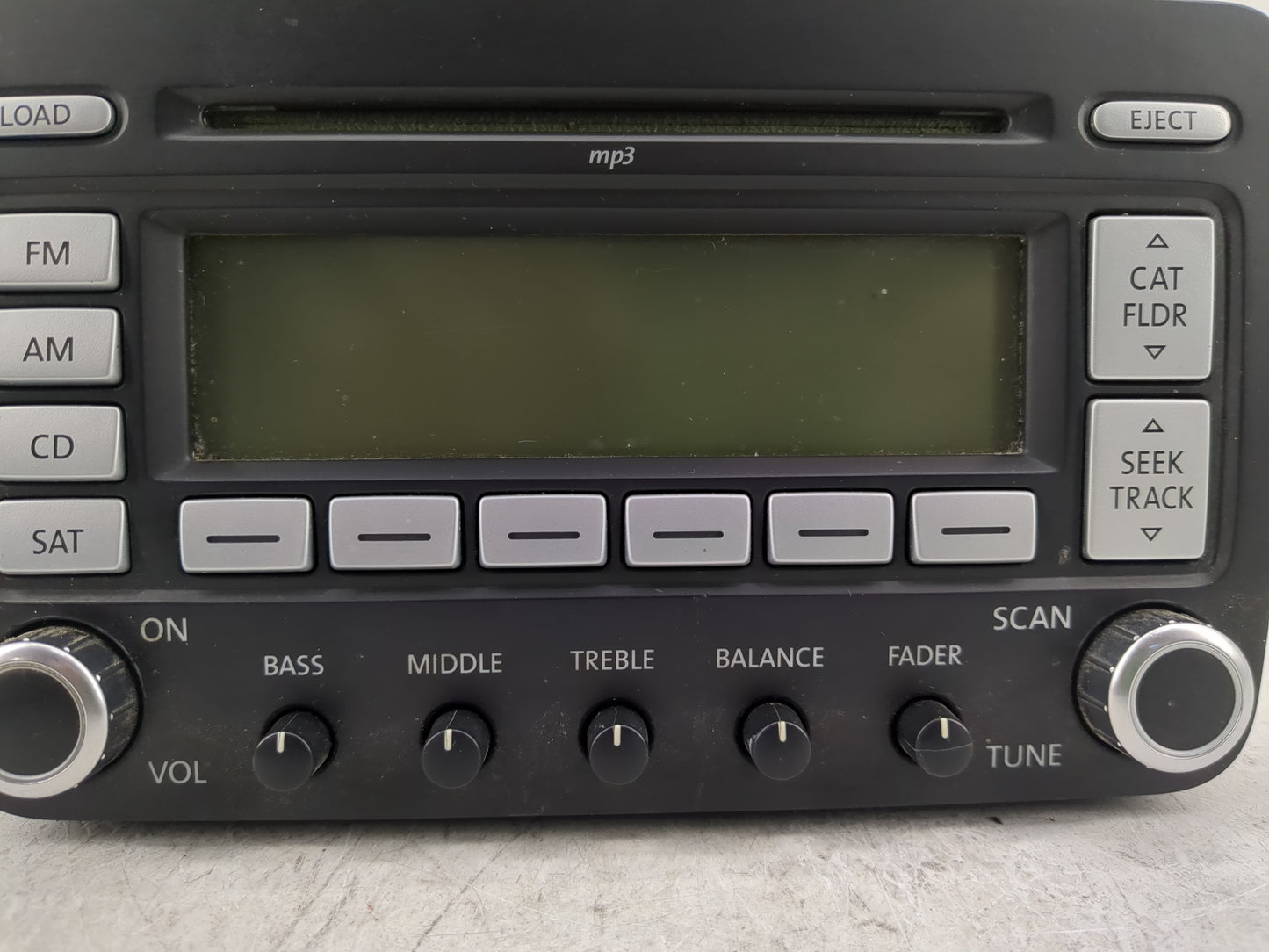 2006-2009 Volkswagen Jetta Radio AM FM Cd Player Receiver Replacement P/N:28119146 Fits Fits 2006 2007 2008 2009 OEM Used Au