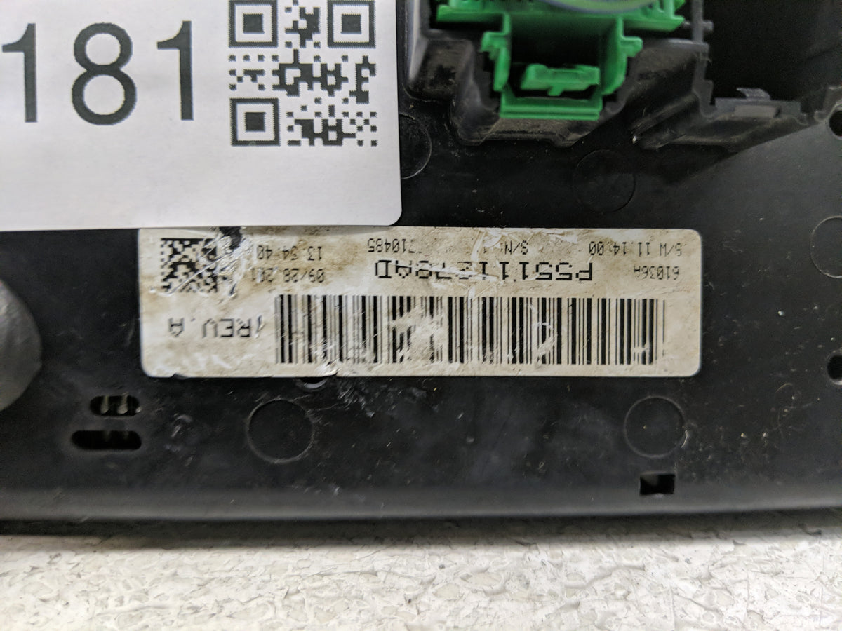 2009 Volkswagen Jetta Climate Control Module Temperature AC/Heater Replacement P/N:P55111278AD Fits OEM Used Auto Parts - Oe