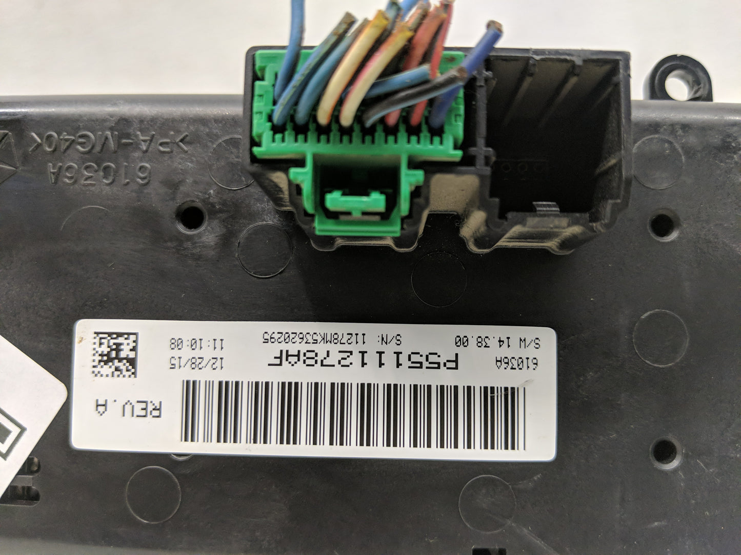2009 Volkswagen Jetta Climate Control Module Temperature AC/Heater Replacement P/N:P55111278AF Fits OEM Used Auto Parts - Oe
