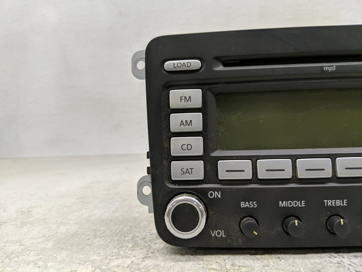 2006-2009 Volkswagen Jetta Radio AM FM Cd Player Receiver Replacement P/N:1K0 035 180 Fits Fits 2006 2007 2008 2009 OEM Used