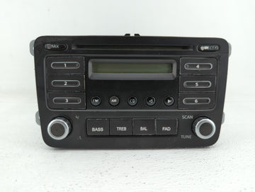 2005-2009 Volkswagen Jetta Radio AM FM Cd Player Receiver Replacement P/N:1K0 035 161 A 1K0 035 180 L Fits OEM Used Auto Par
