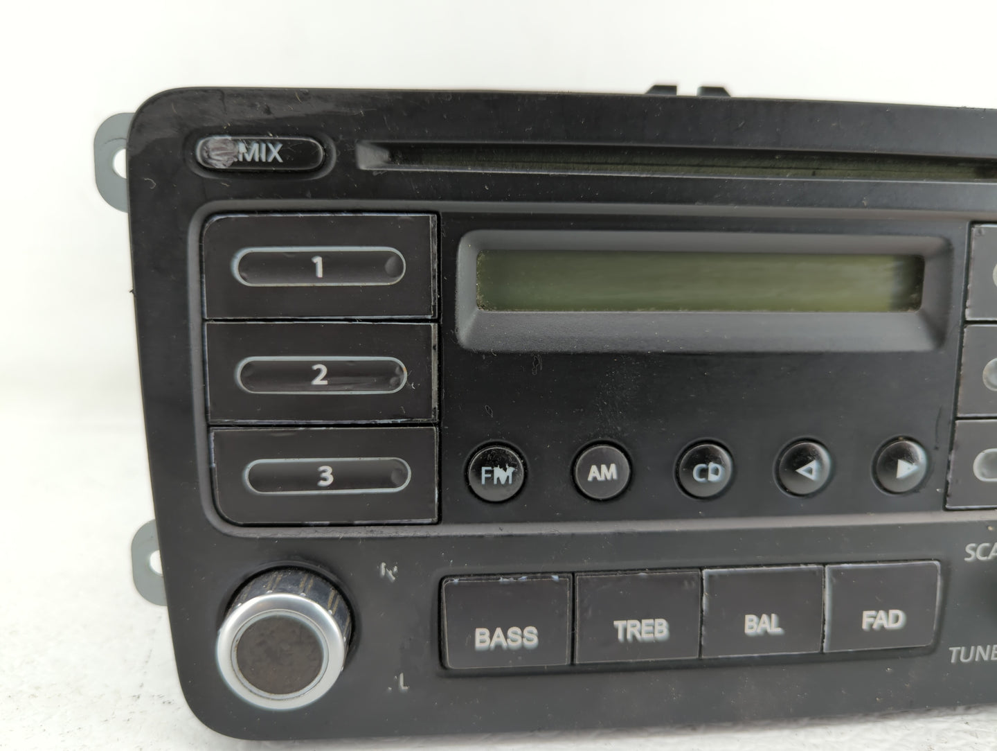 2005-2009 Volkswagen Jetta Radio AM FM Cd Player Receiver Replacement P/N:1K0 035 161 A 1K0 035 180 L Fits OEM Used Auto Par