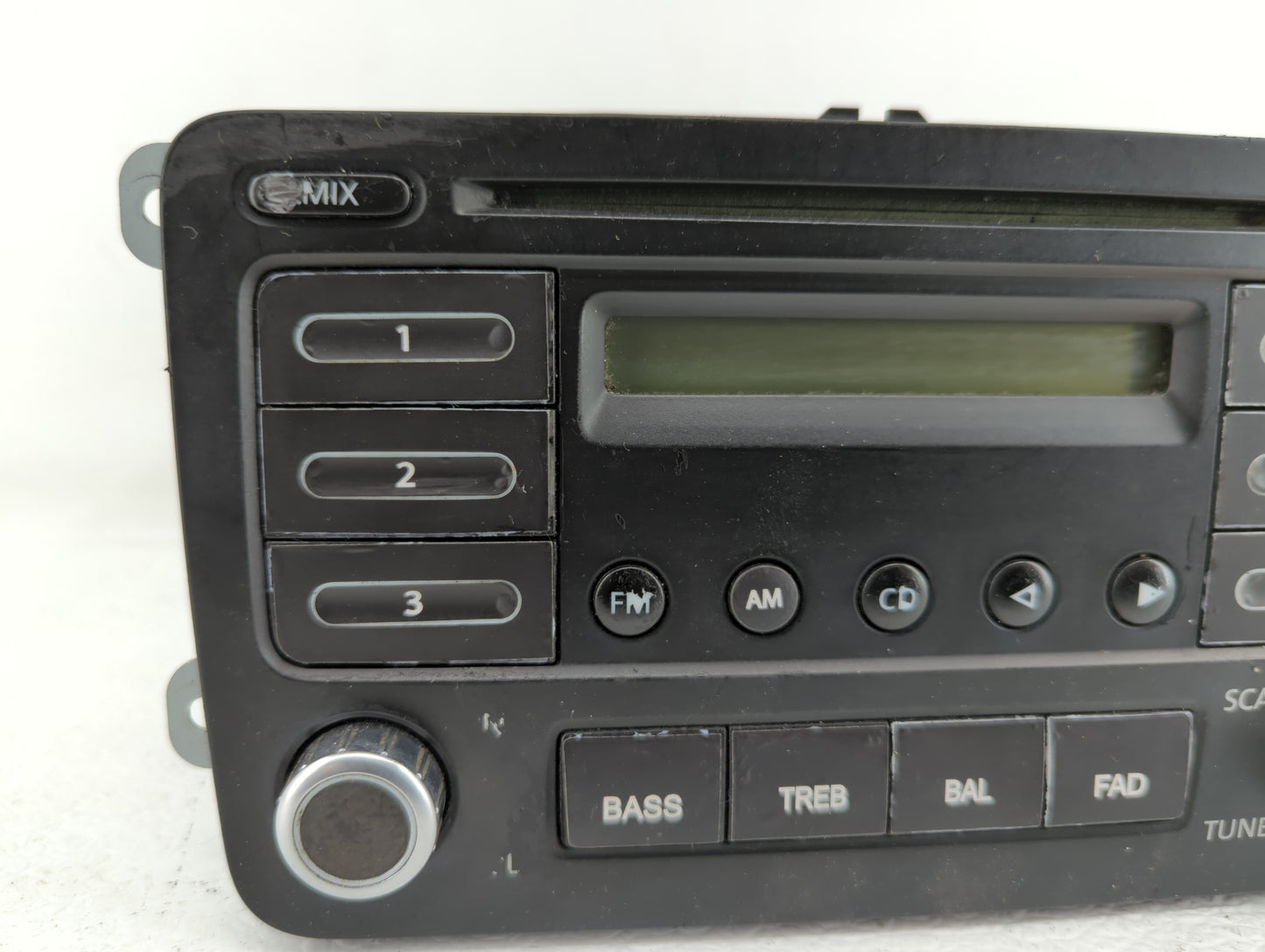 2005-2009 Volkswagen Jetta Radio AM FM Cd Player Receiver Replacement P/N:1K0 035 161 A 1K0 035 180 L Fits OEM Used Auto Par