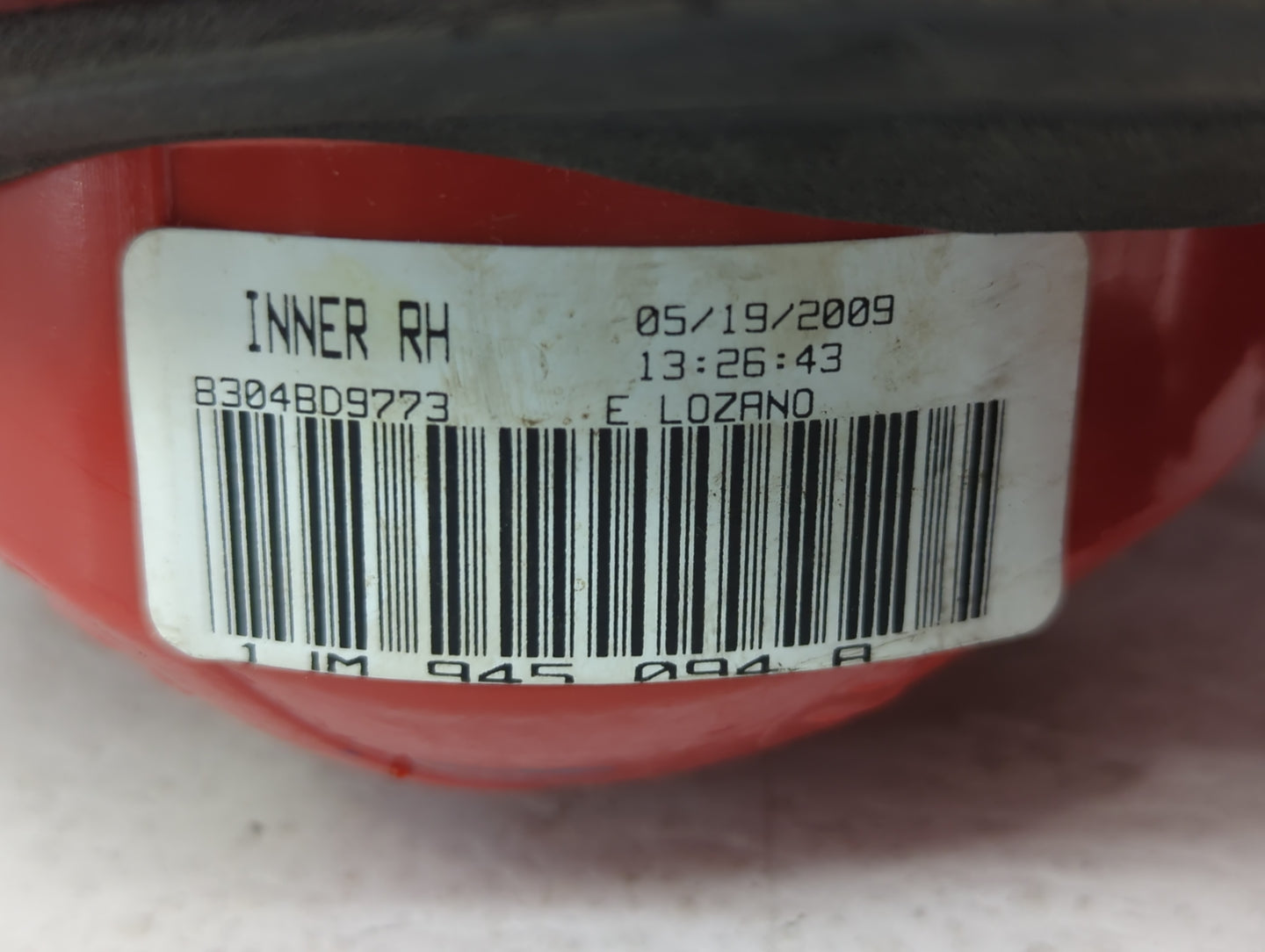 2008-2011 Volkswagen Jetta Tail Light Assembly Passenger Right OEM Fits Fits 2008 2009 2010 2011 OEM Used Auto Parts - Oemus