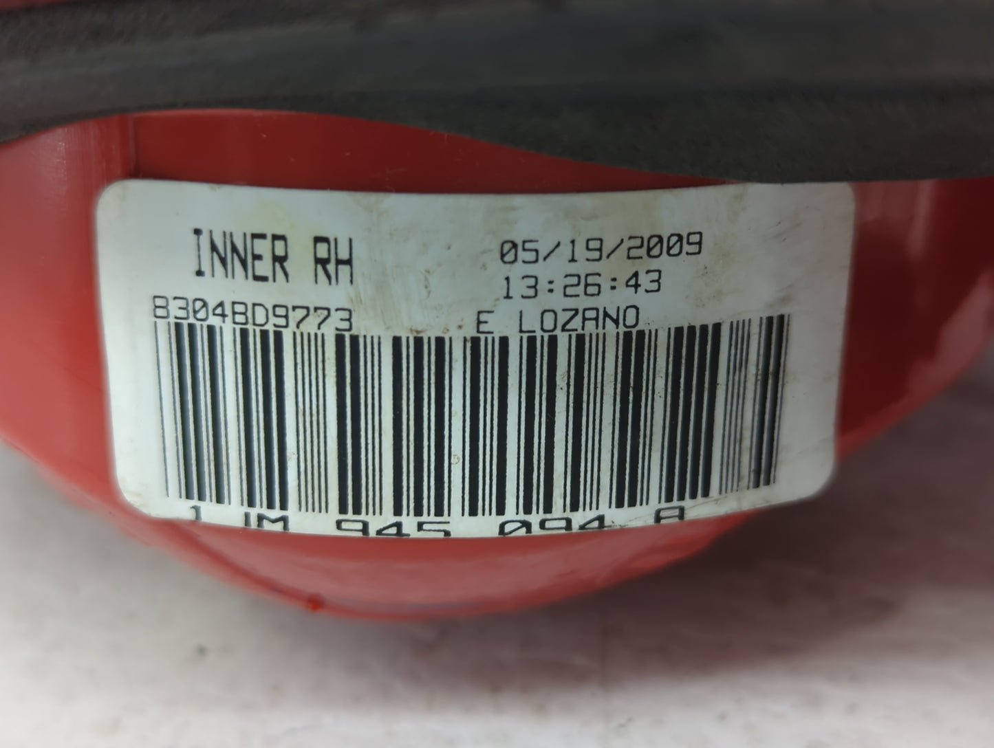 2008-2011 Volkswagen Jetta Tail Light Assembly Passenger Right OEM Fits Fits 2008 2009 2010 2011 OEM Used Auto Parts - Oemus