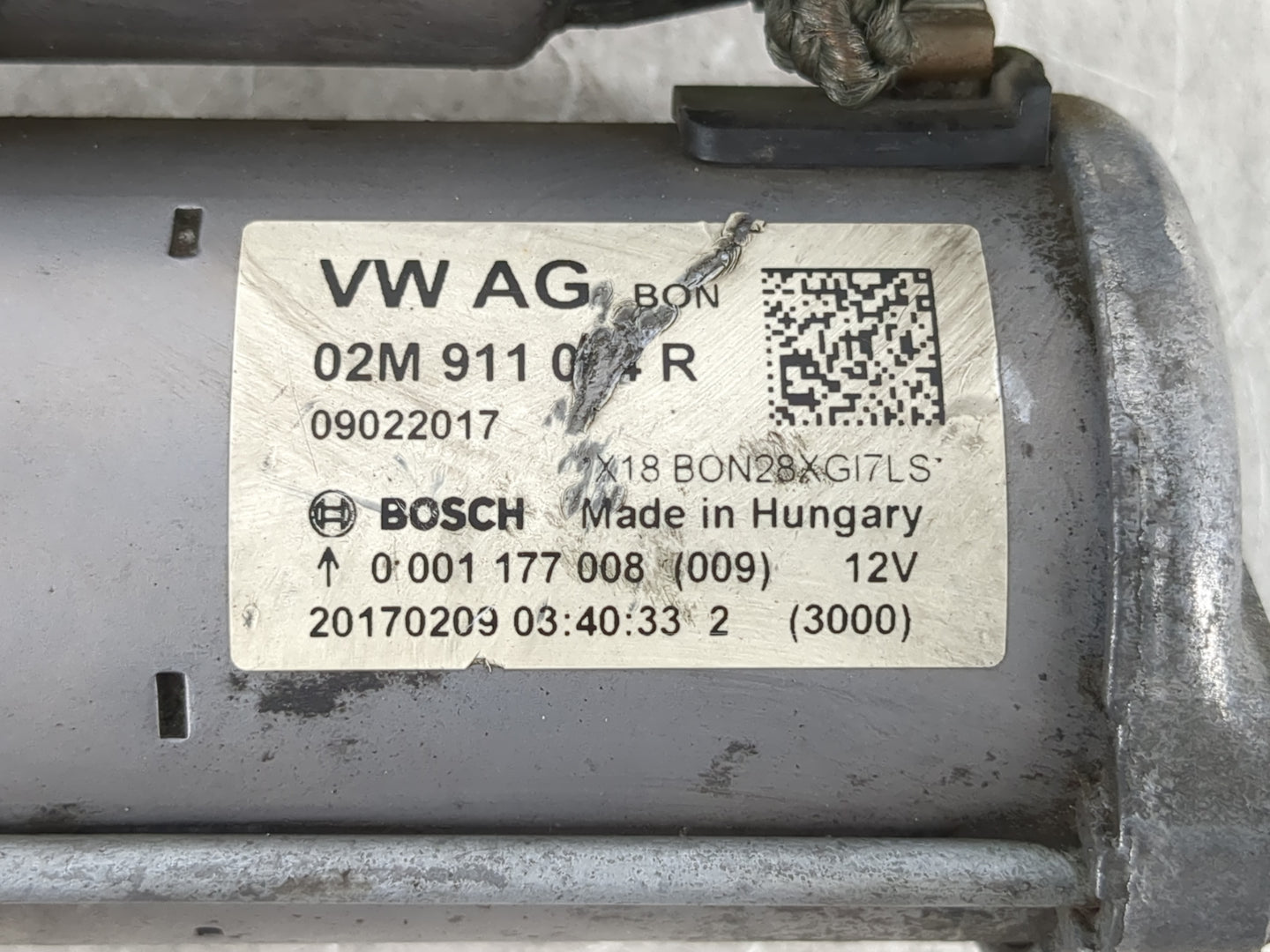 2006-2010 Volkswagen Passat Car Starter Motor Solenoid OEM P/N:02M 911 014 R Fits Fits 2006 2007 2008 2009 2010 2011 2012 OE