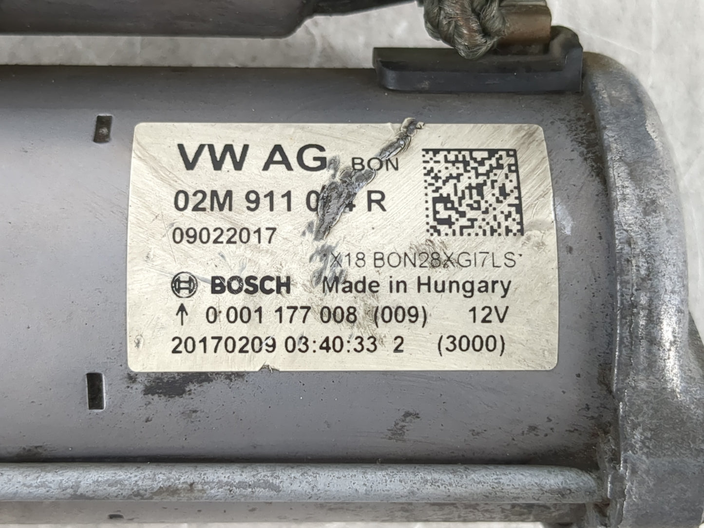 2006-2010 Volkswagen Passat Car Starter Motor Solenoid OEM P/N:02M 911 014 R Fits Fits 2006 2007 2008 2009 2010 2011 2012 OE