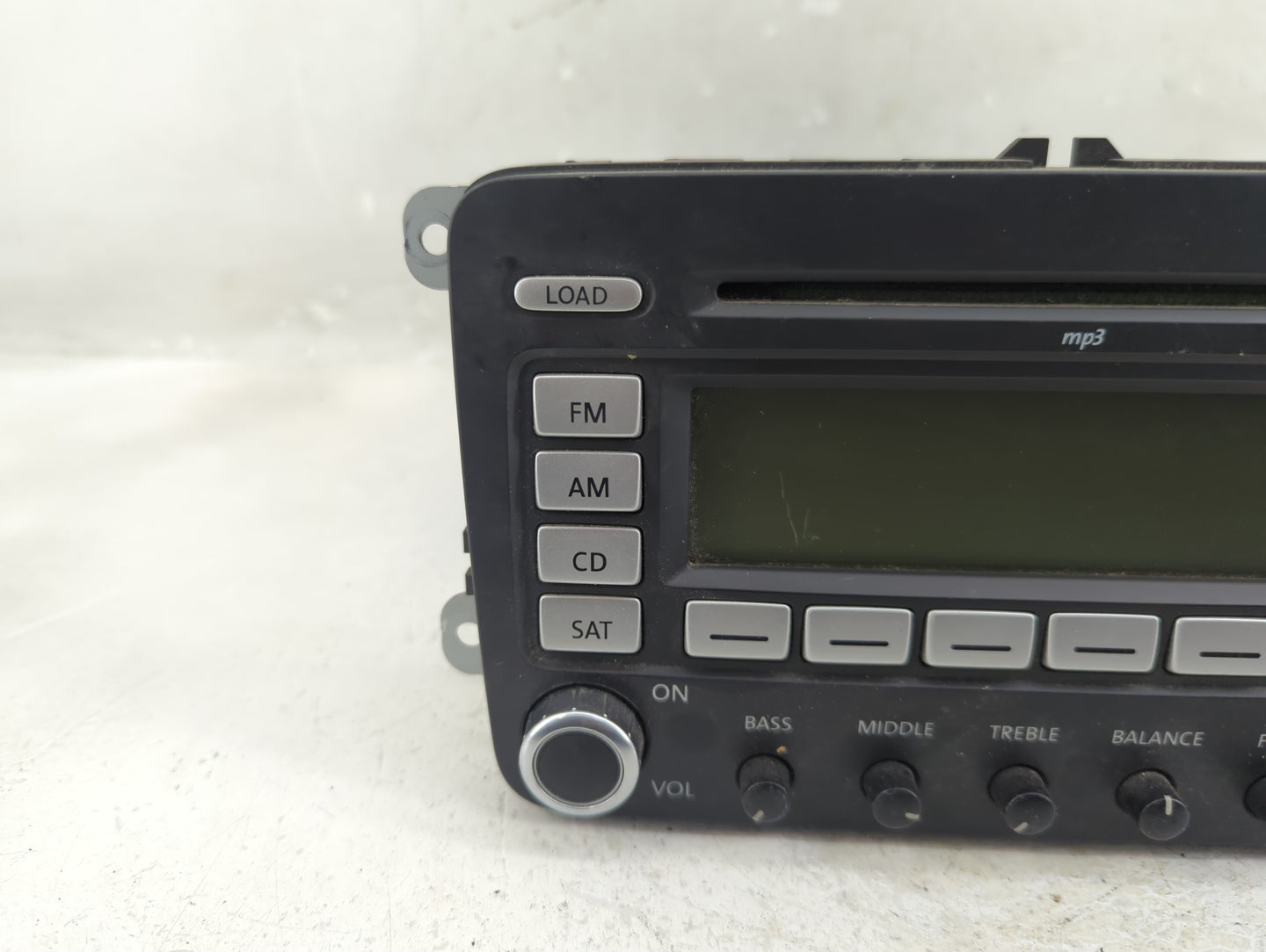 2006-2010 Volkswagen Passat Radio AM FM Cd Player Receiver Replacement Fits Fits 2005 2006 2007 2008 2009 2010 OEM Used Auto