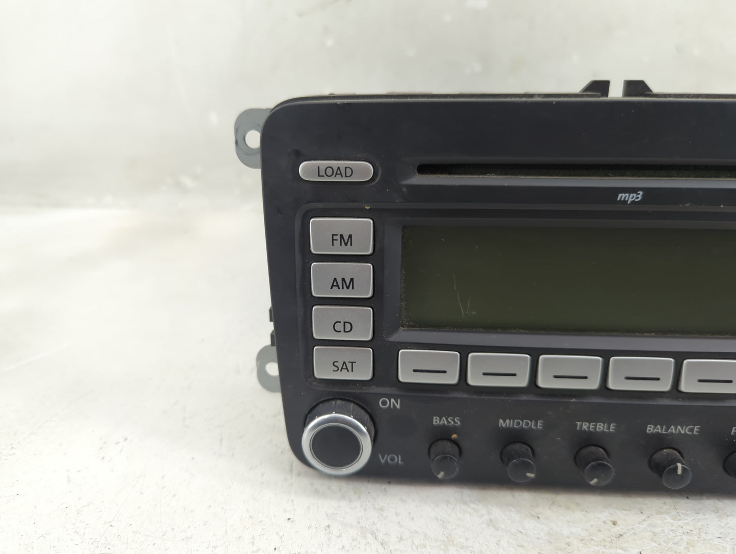 2006-2010 Volkswagen Passat Radio AM FM Cd Player Receiver Replacement Fits Fits 2005 2006 2007 2008 2009 2010 OEM Used Auto
