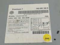 2006-2010 Volkswagen Passat Radio AM FM Cd Player Receiver Replacement P/N:1K0 035 180 N Fits Fits 2005 2006 2007 2008 2009 