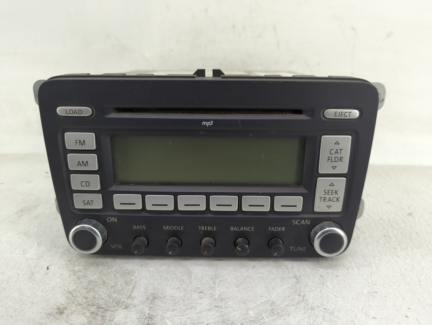 2006-2010 Volkswagen Passat Radio AM FM Cd Player Receiver Replacement P/N:1K0 035 180 L Fits Fits 2005 2006 2007 2008 2009 