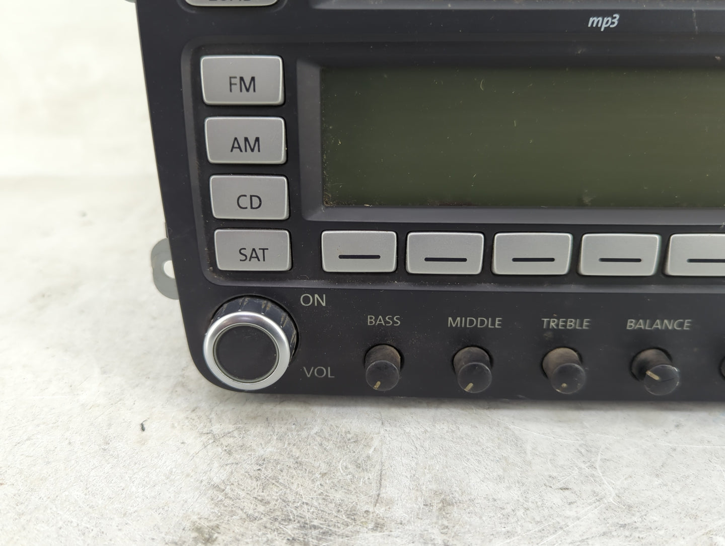 2006-2010 Volkswagen Passat Radio AM FM Cd Player Receiver Replacement P/N:1K0 035 180 L Fits Fits 2005 2006 2007 2008 2009 