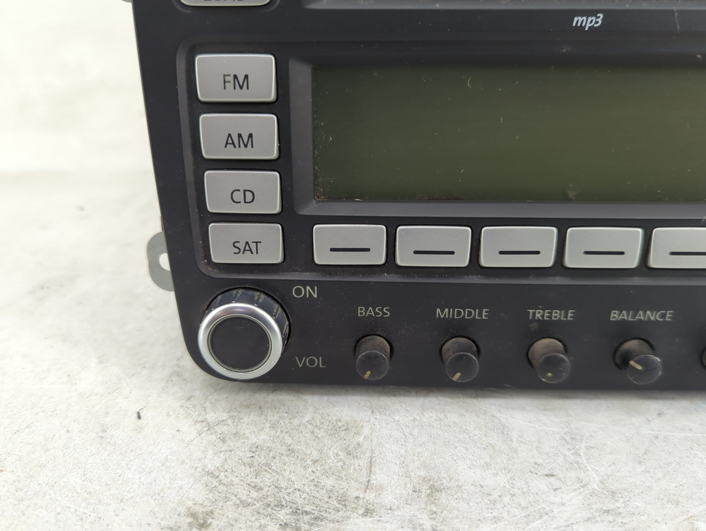 2006-2010 Volkswagen Passat Radio AM FM Cd Player Receiver Replacement P/N:1K0 035 180 L Fits Fits 2005 2006 2007 2008 2009 